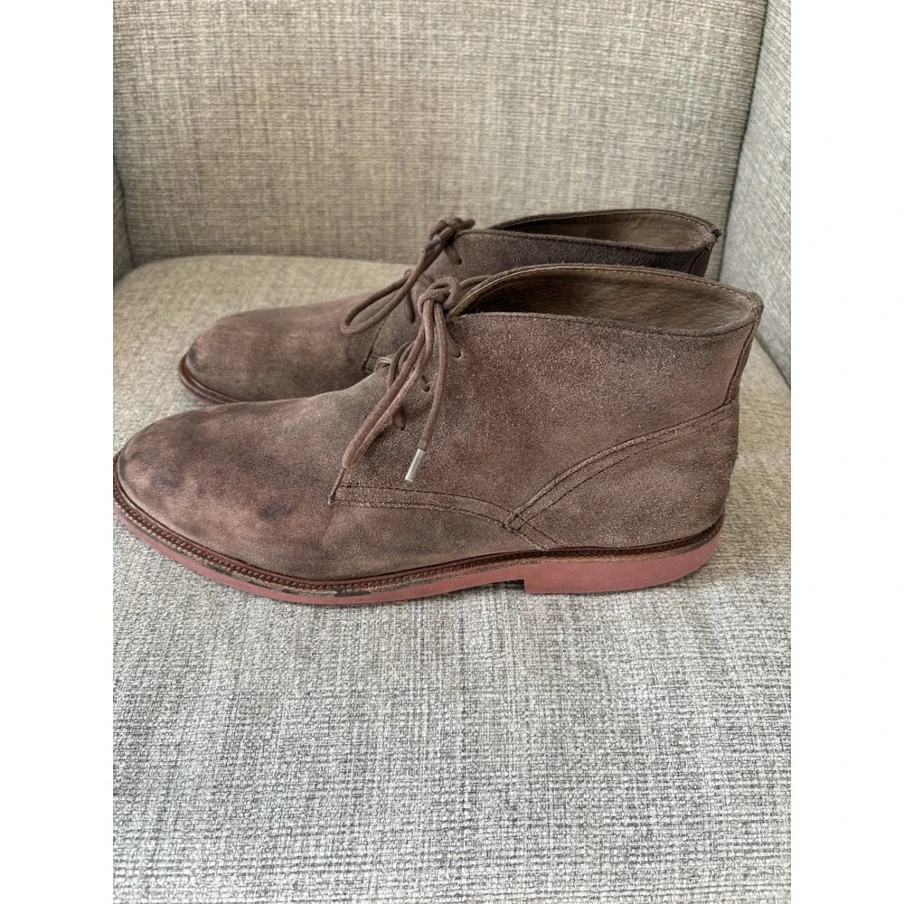 Polo By Ralph Lauren Brown Suede Chukka Boots Sz 12D
